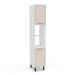 Paneleiro Amara 2 Portas Creme e Branco