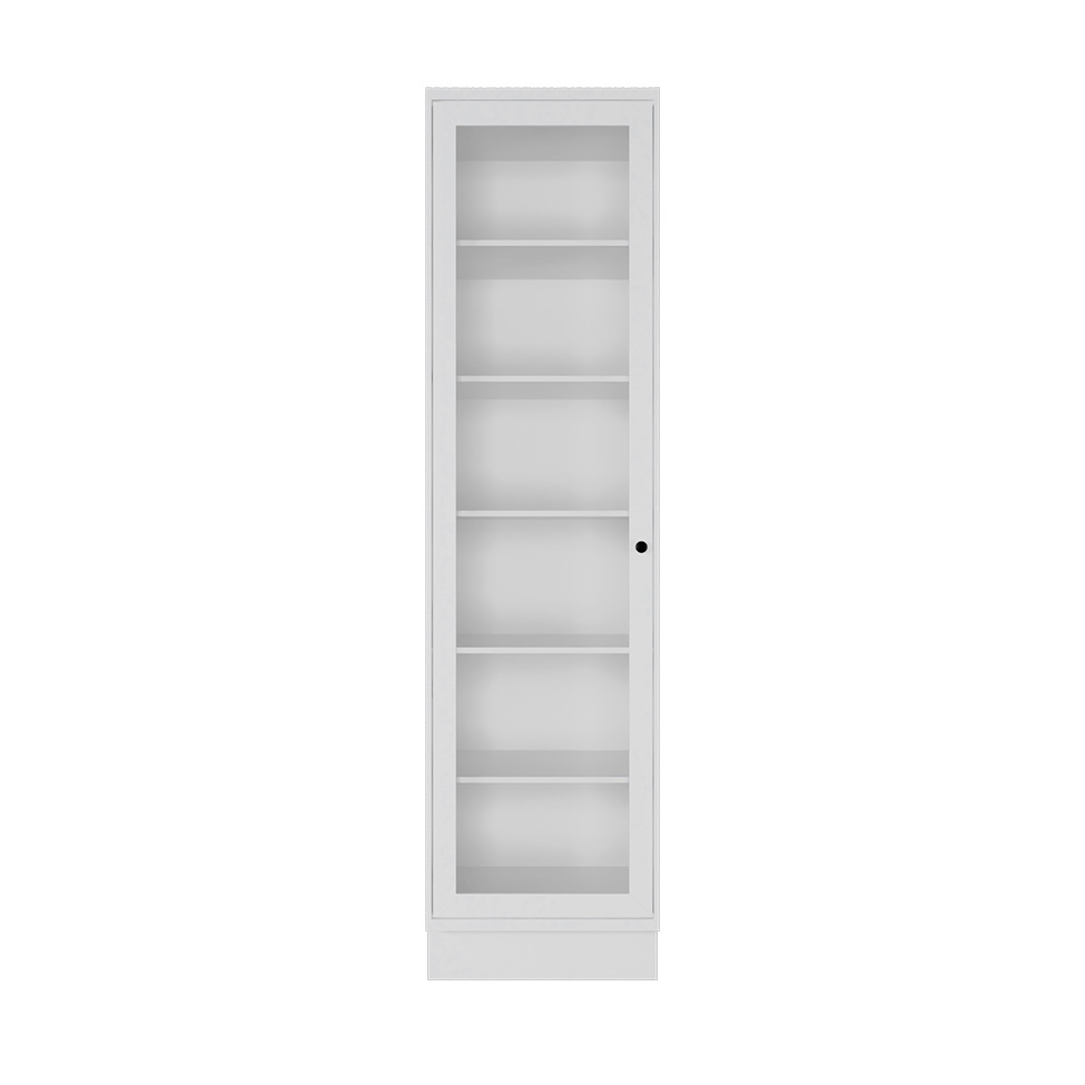 Paneleiro Évora 1 Porta Azul Branco Ártico