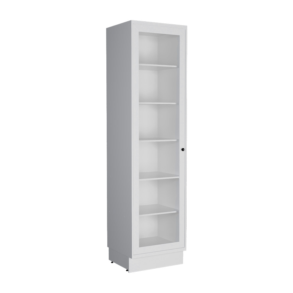 Paneleiro Évora 1 Porta Azul Branco Ártico