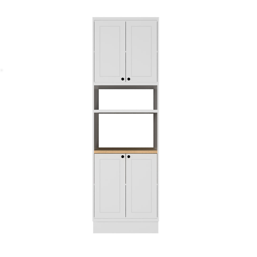 Paneleiro Évora 4 Portas Azul Branco Ártico