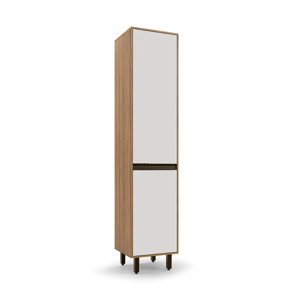 Paneleiro Confort 2 Portas Cinamomo e Off White