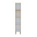 Paneleiro Essência 100% MDF 1 Porta Freijó e Off White