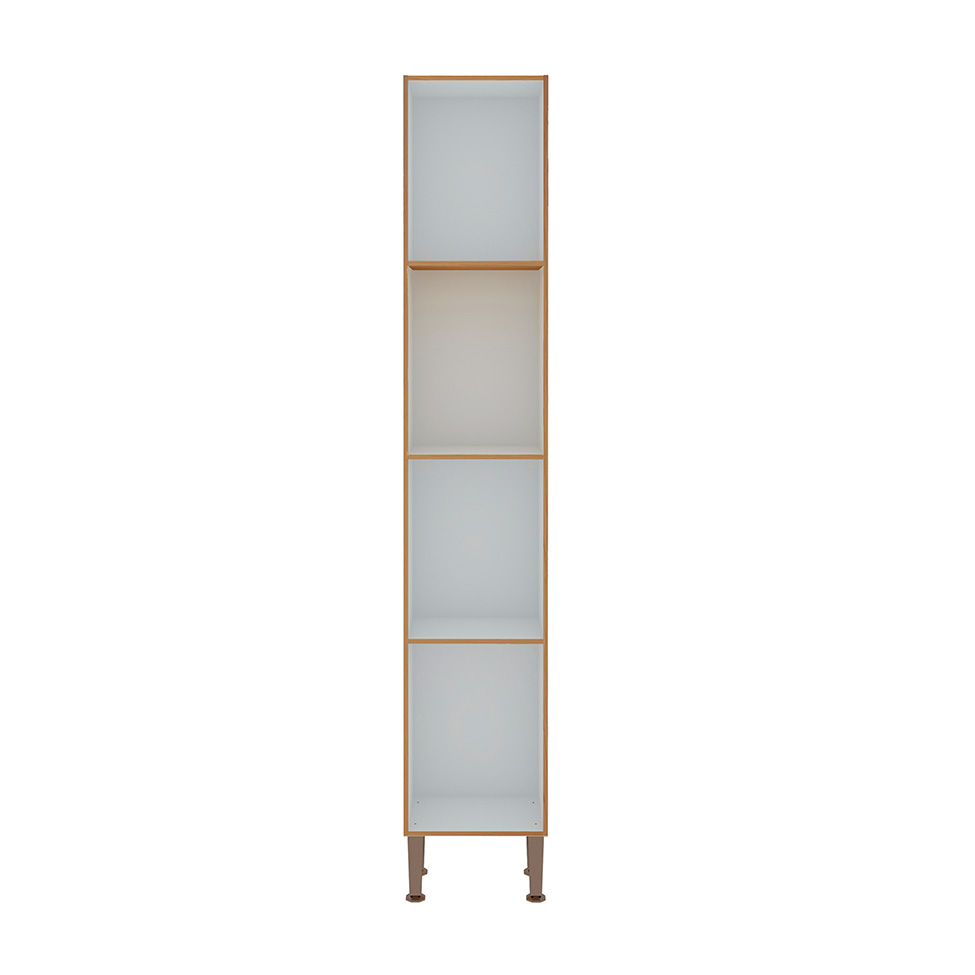 Paneleiro Essência 100% MDF 1 Porta Freijó e Off White