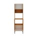 Paneleiro Essência 100% MDF 2 Portas Freijó e Off White