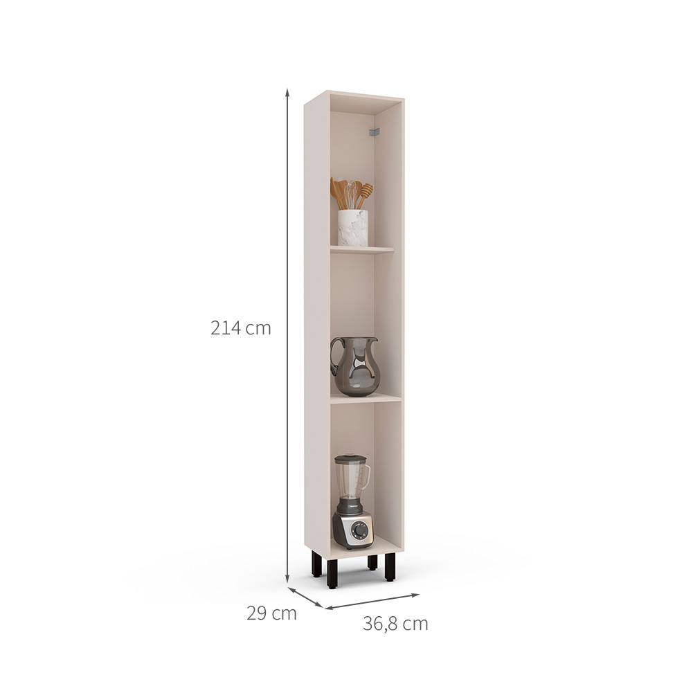 Paneleiro Koya 2 Portas Creme