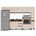 Paneleiro Koya 2 Portas Creme