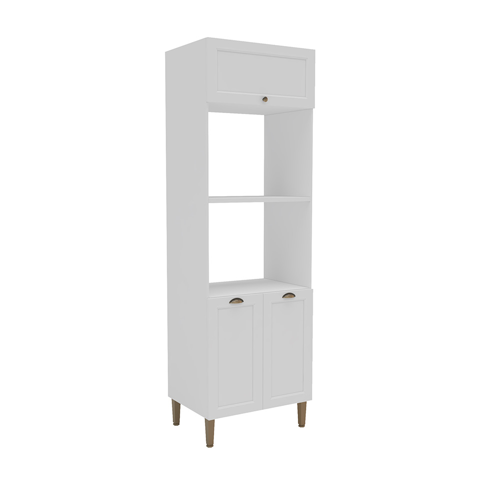 Paneleiro Lavanda 2 Portas Branco 70 cm