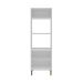 Paneleiro Lavanda 2 Portas Branco 70 cm