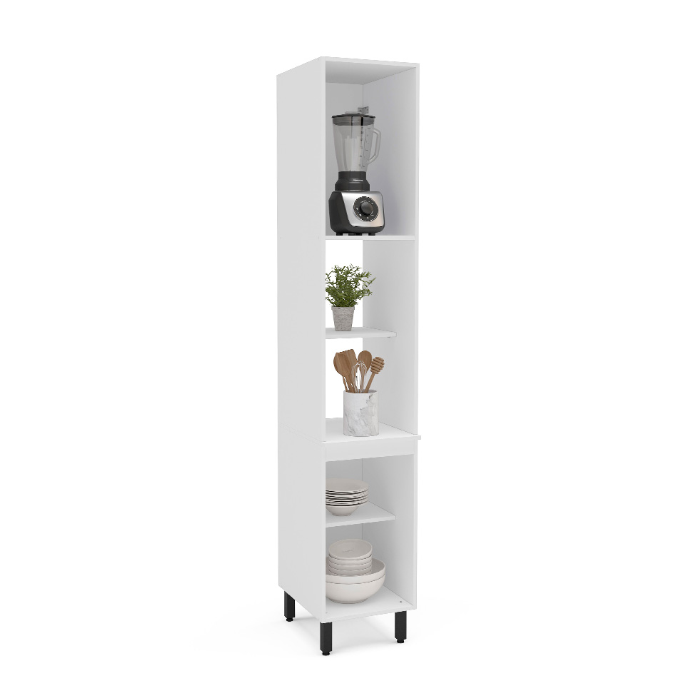 Paneleiro Meena 2 Portas Azul e Branco