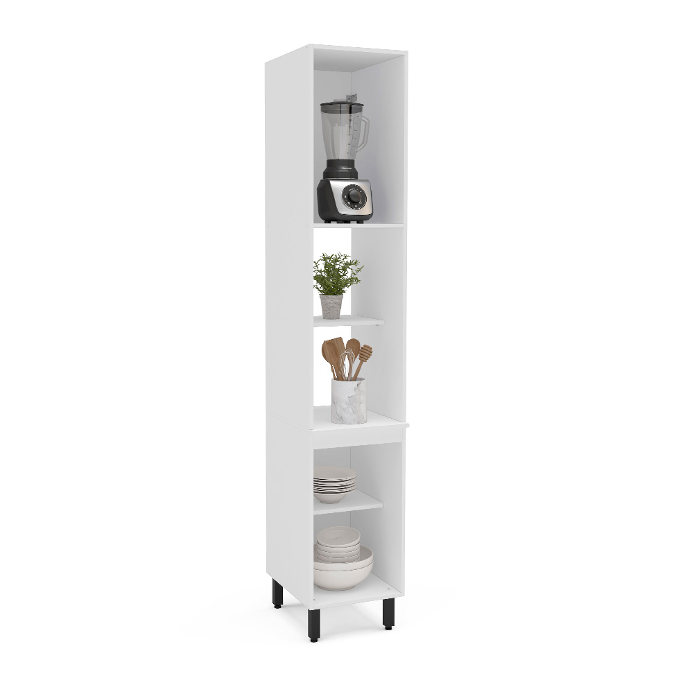 Paneleiro Meena 2 Portas Creme e Branco