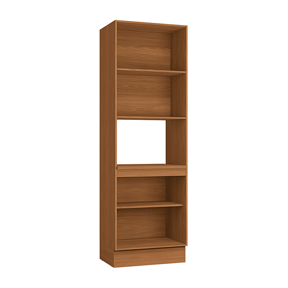 Paneleiro Valence com 1 Nicho 4 Portas Canela