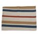 Passadeira Listrada OAK Mostarda e Azul 100x60 cm