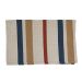 Passadeira Listrada OAK Mostarda e Azul 180x60 cm