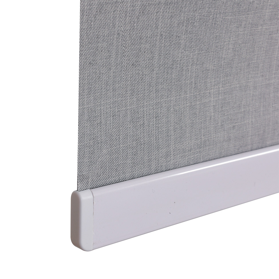 Persiana Blackout Bloom Dual Block Linho Cinza 140x160