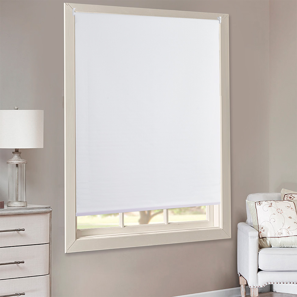 Persiana Blackout Bloom Linho Branca 160x160