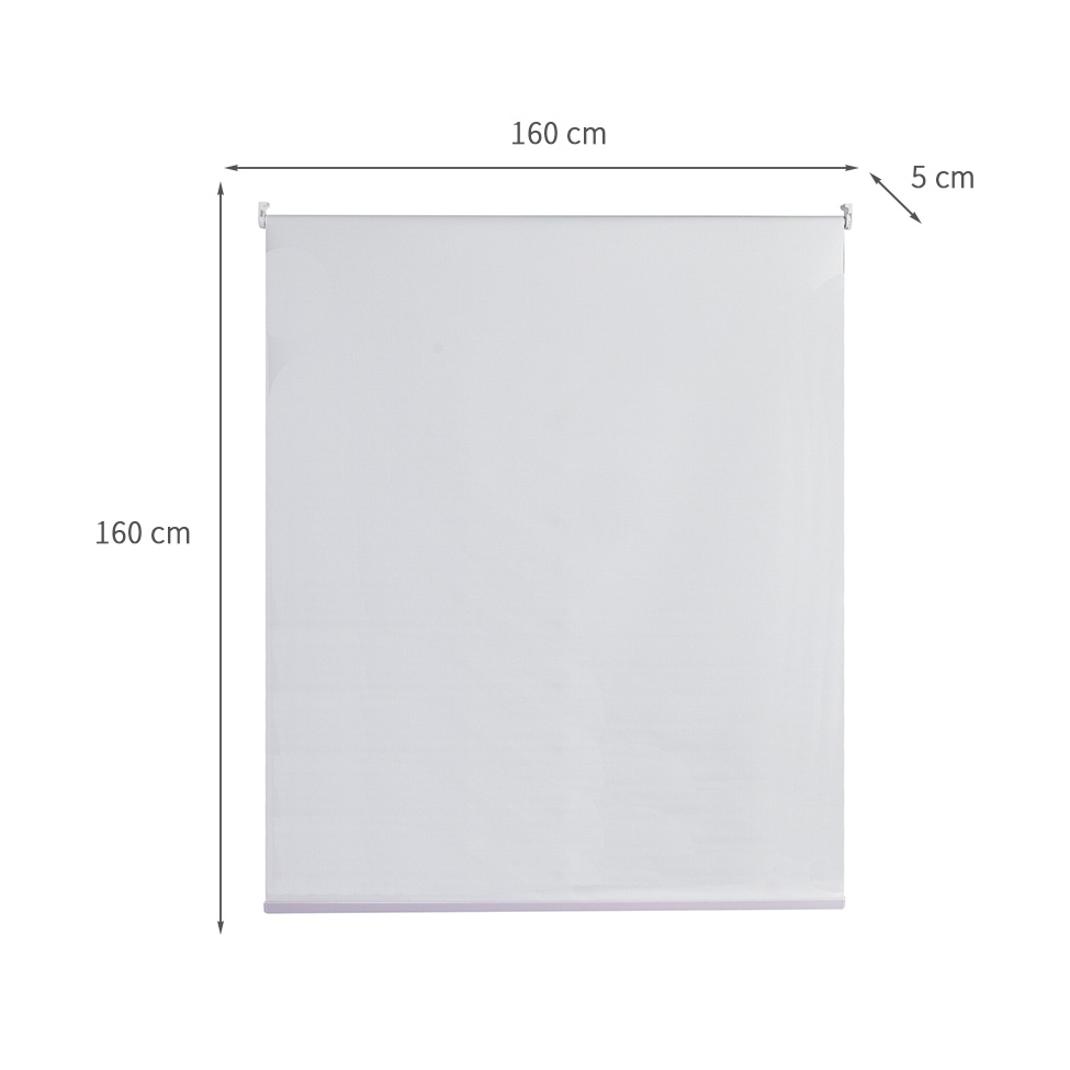 Persiana Blackout Bloom Linho Branca 160x160