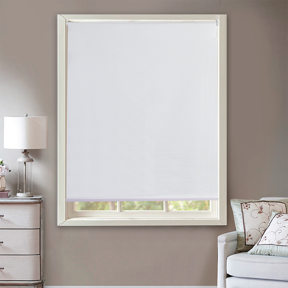 Persiana Blackout Bloom Linho Branca 160x160