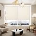 Persiana Corta Luz Bloom Linho Bege 160x160