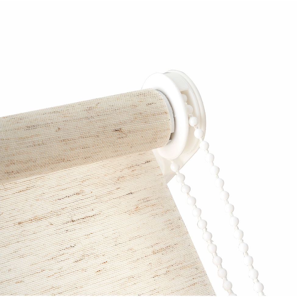 Persiana Corta Luz Bloom Linho Bege 160x160