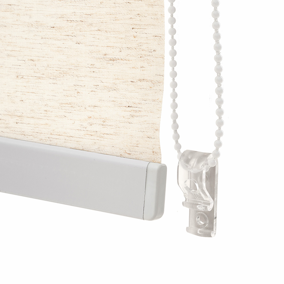 Persiana Corta Luz Bloom Linho Bege 160x160