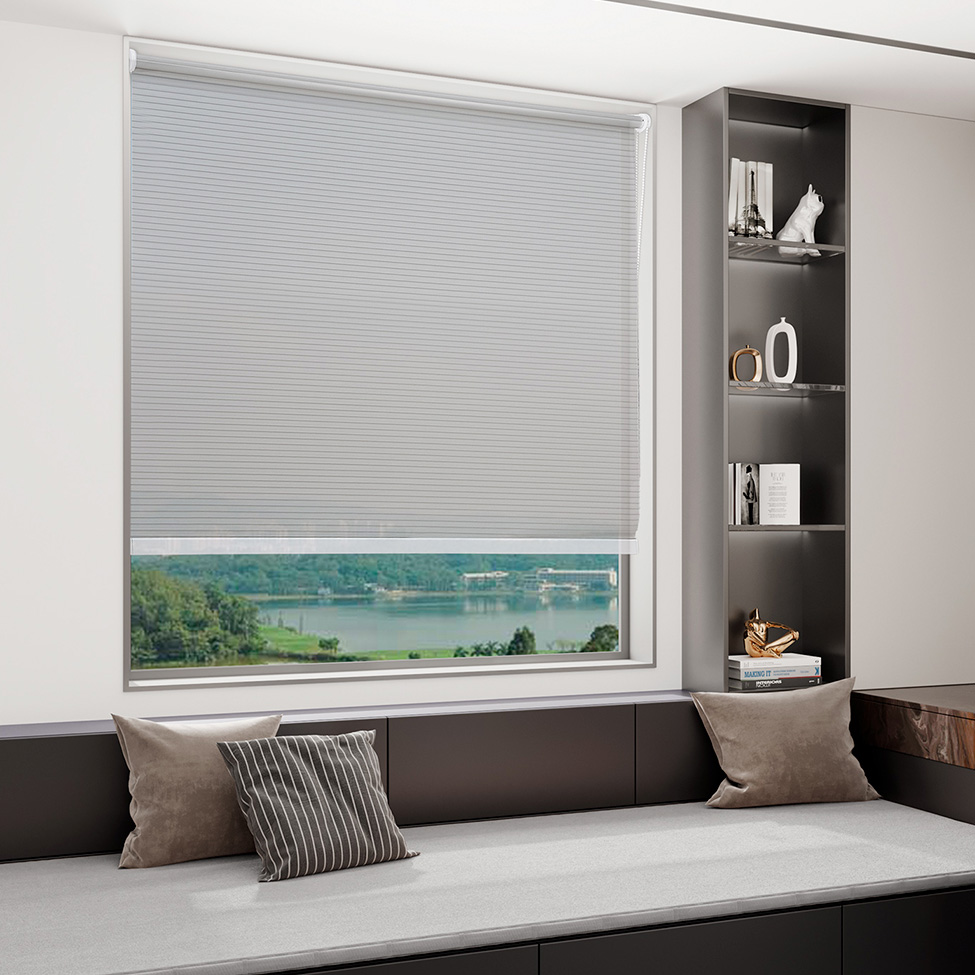 Persiana Noblesse Cinza 140x160