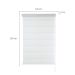 Persiana Rolo Dupla Zebra Branca 120x260