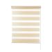 Persiana Rolo Dupla Zebra Linho Bege 120x260