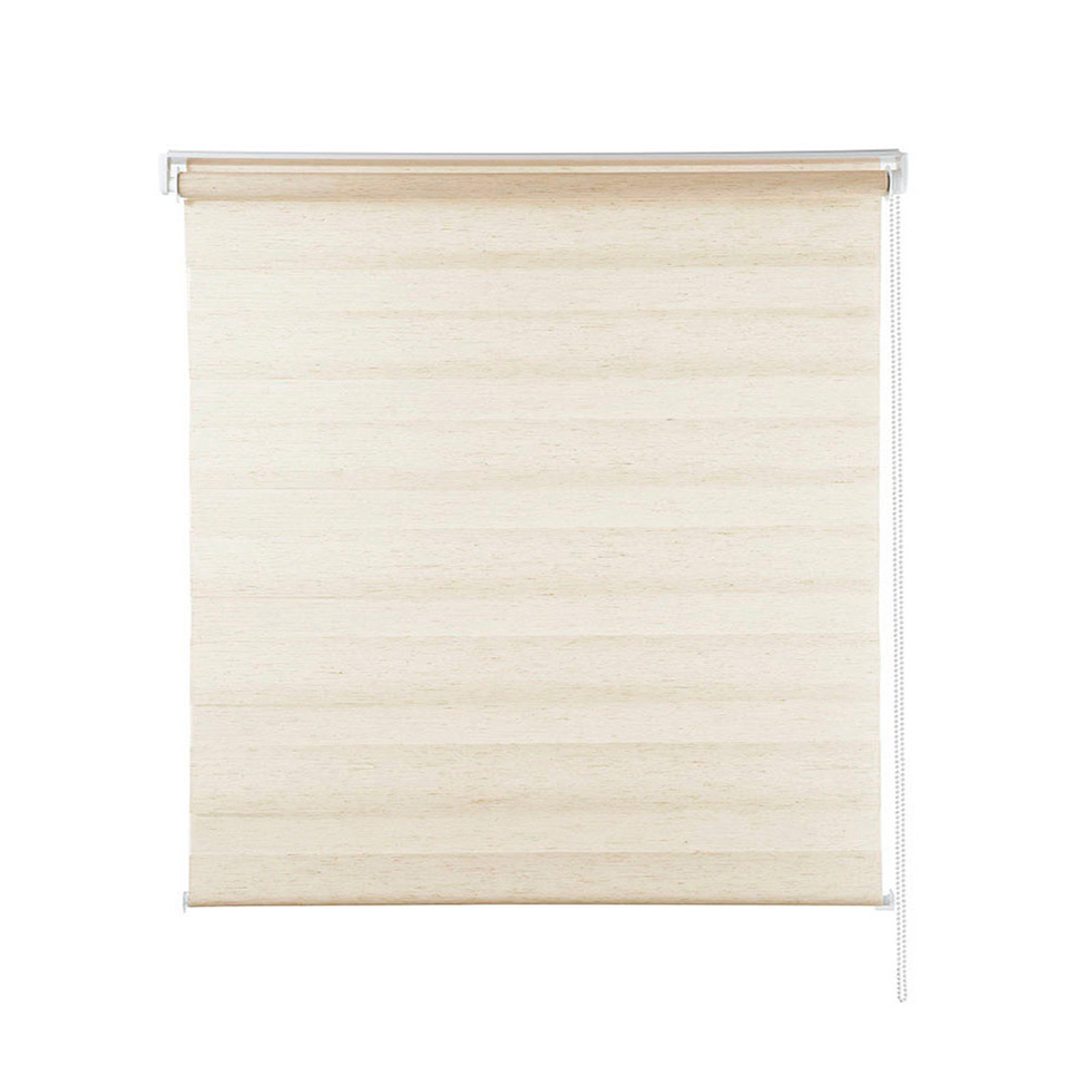 Persiana Rolo Dupla Zebra Linho Bege 160x160