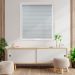 Persiana Rolo Dupla Zebra Linho Cinza 160x160