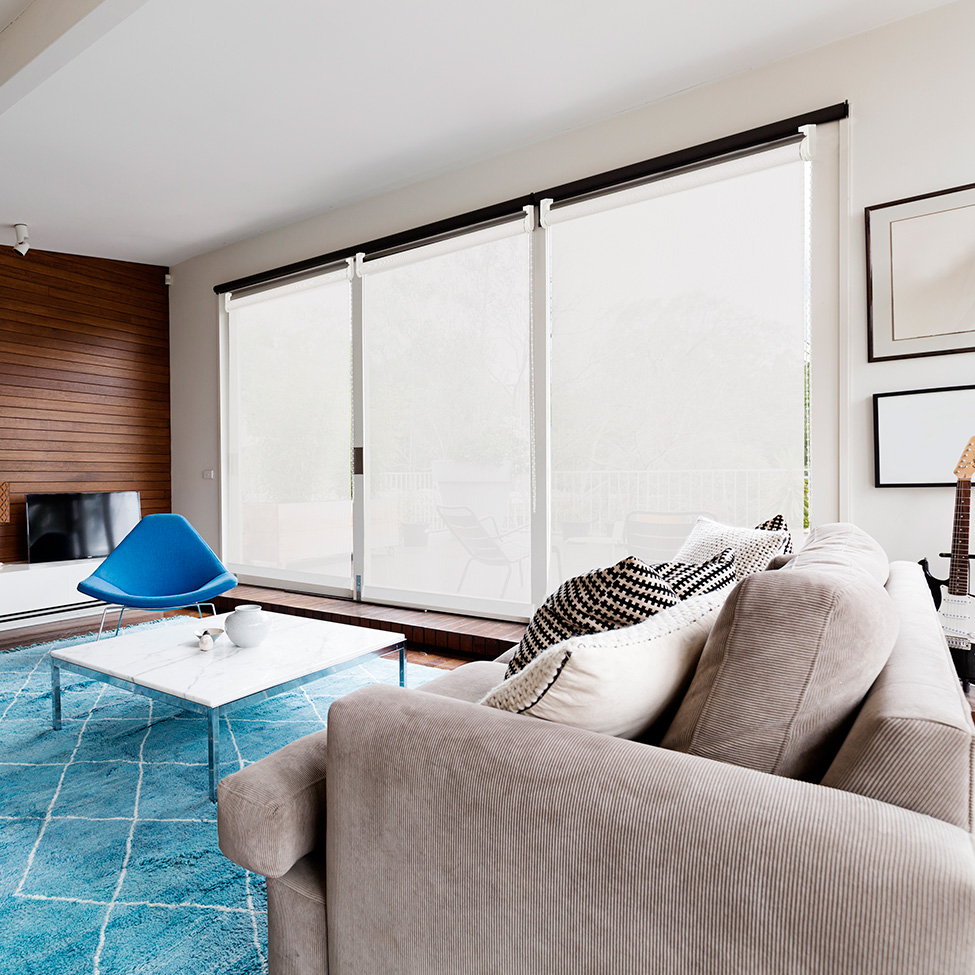 Persiana Rolo Solar Screen Branca 160x260