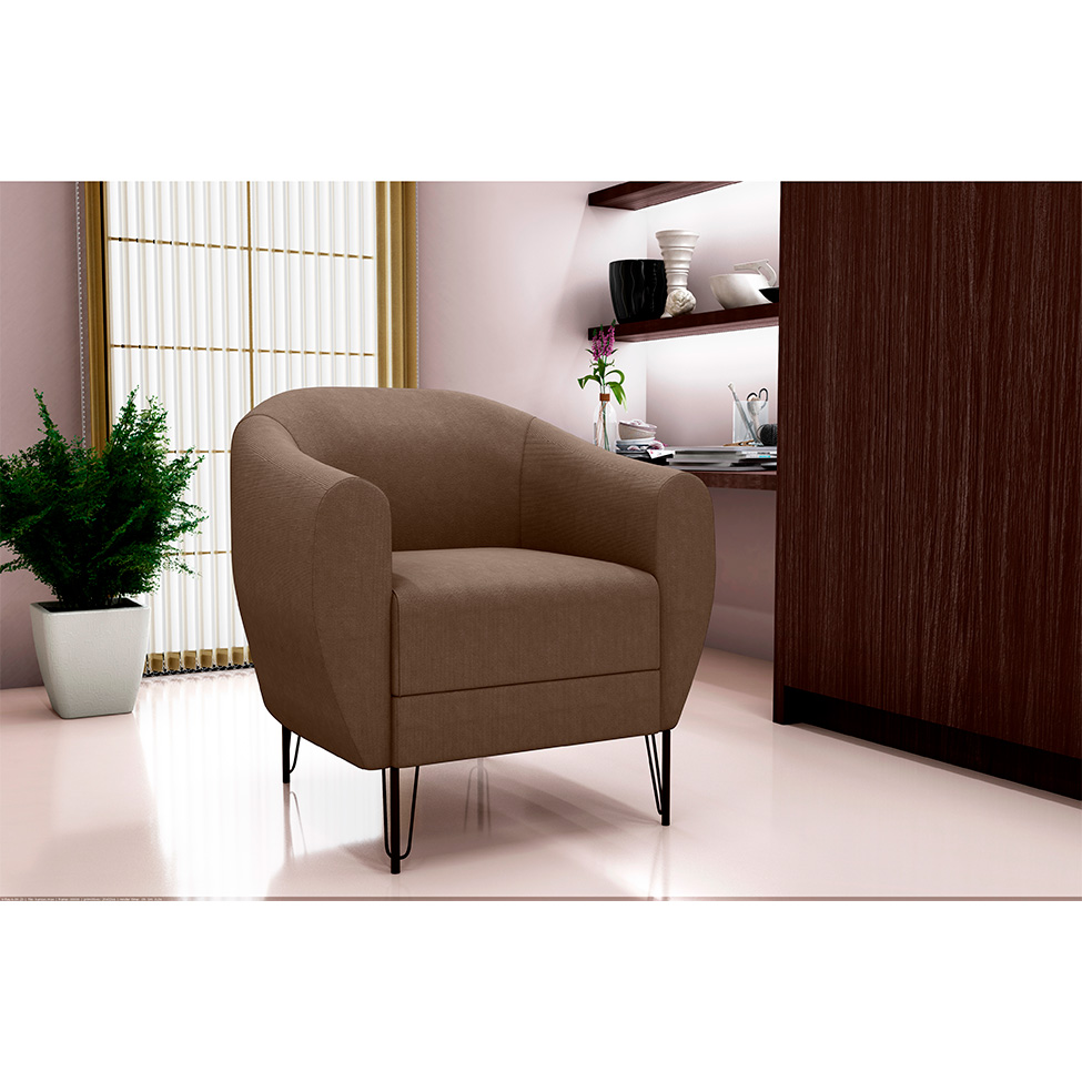 Poltorna Kansas Suede Marrom