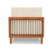 Poltrona Elisabeth Linho Off White e Madeira