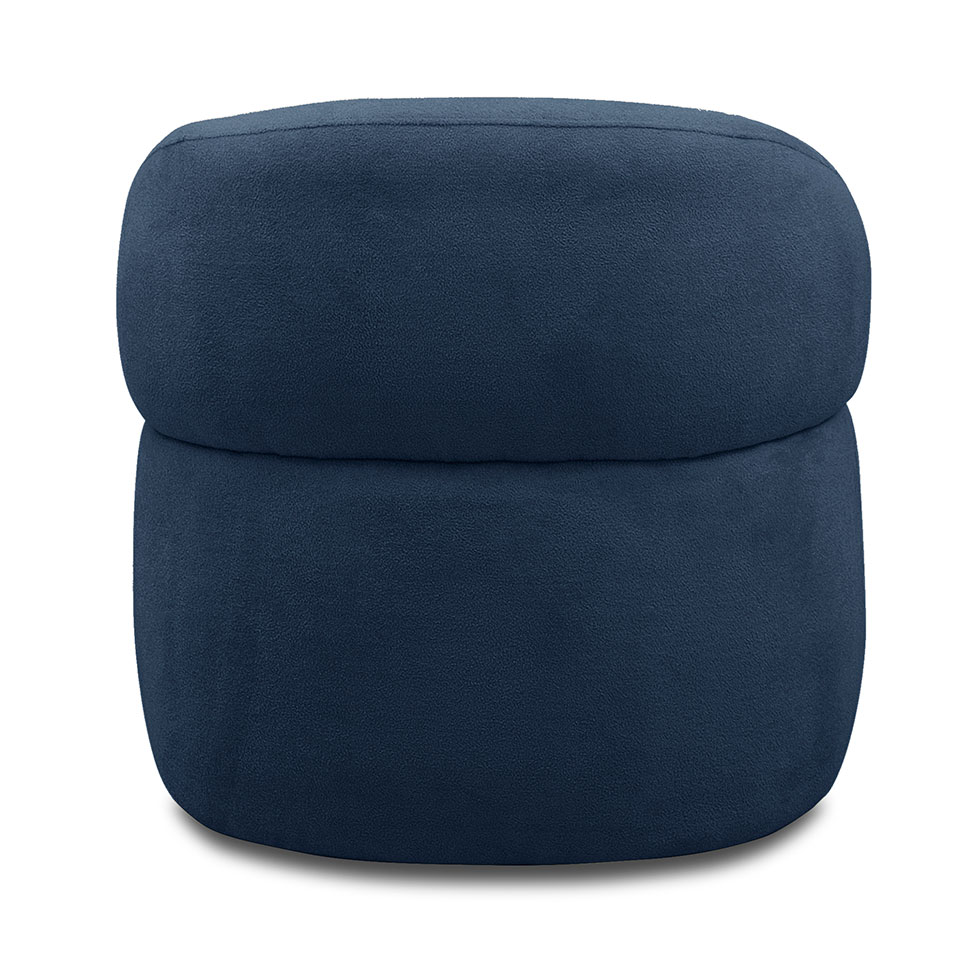 Poltrona Giratória Carmin Azul