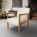 Poltrona Kira Linho Off White