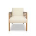 Poltrona Kira Linho Off White
