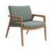 Poltrona Lang Linho Verde Sage