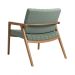 Poltrona Lang Linho Verde Sage