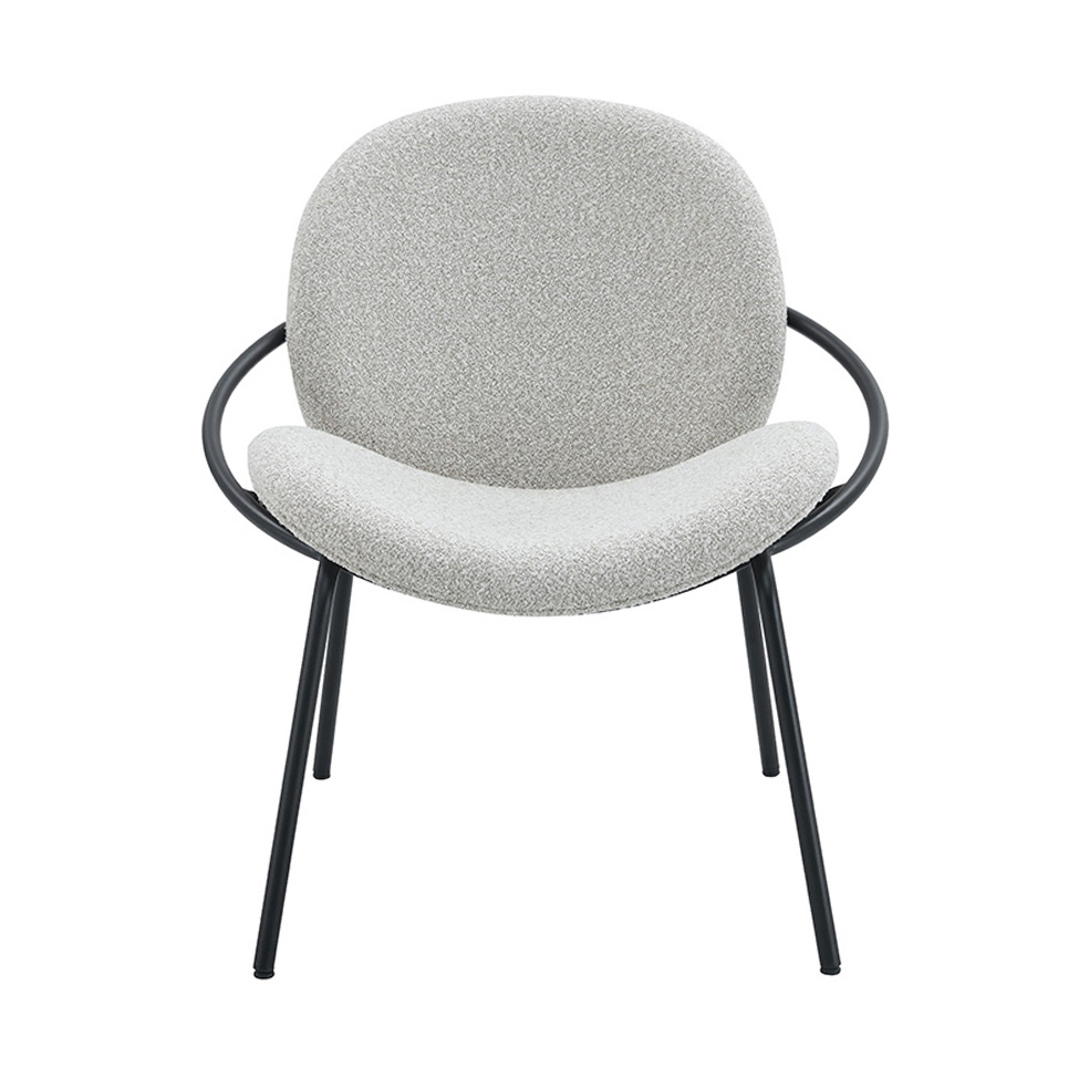 Poltrona Lea Bouclé Off White