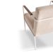 Poltrona Lope Bouclé Bege e Off White