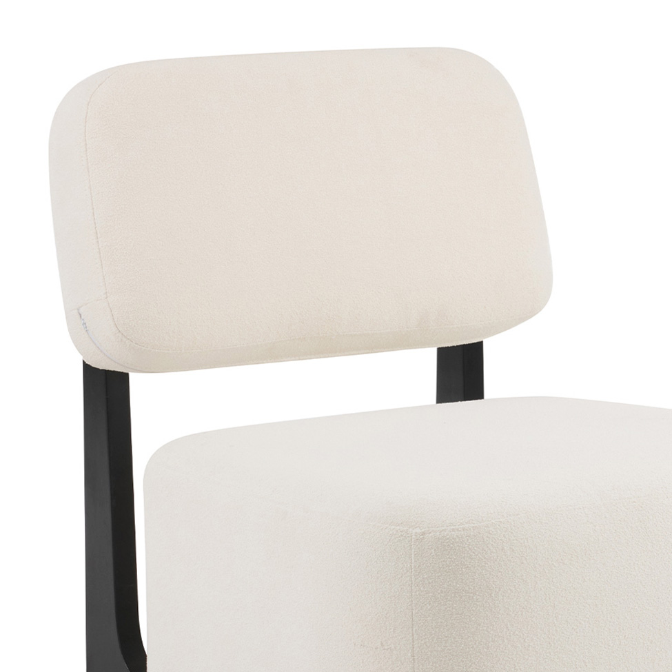 Poltrona Molise Bouclé Off White