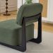 Poltrona Molise Bouclé Verde Oliva