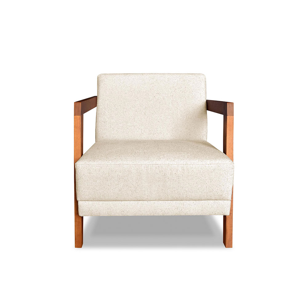 Poltrona Nora Linho Off White