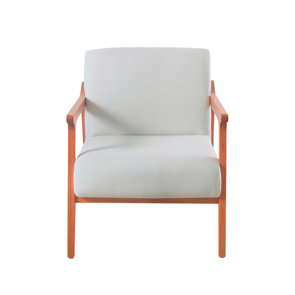 Poltrona Olívia Linho Cru