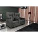 Poltrona Reclinável 2 Lugares Jetta Suede Cinza