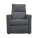 Poltrona Reclinável Bella Linho Grafite