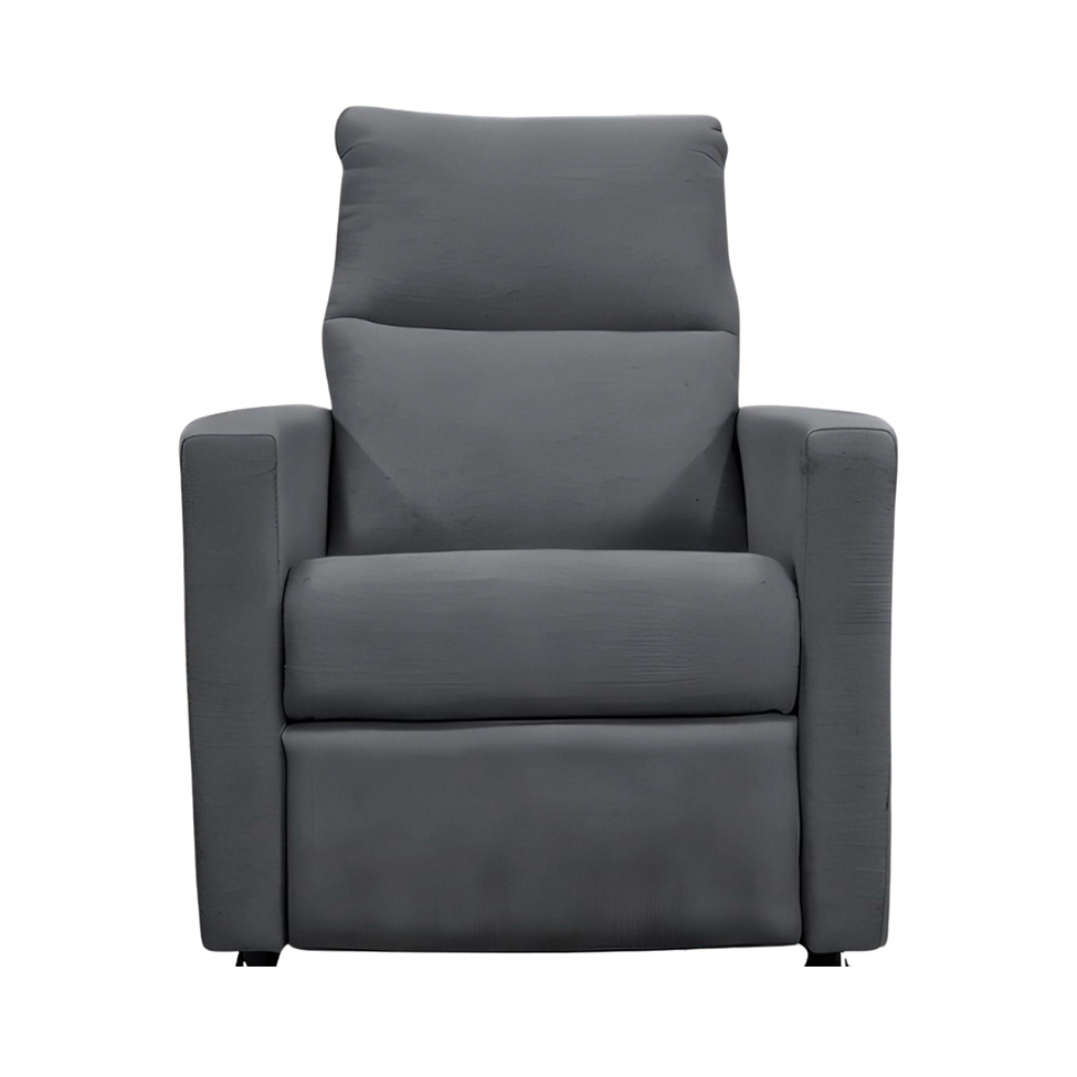 Poltrona Reclinável Bella Linho Grafite