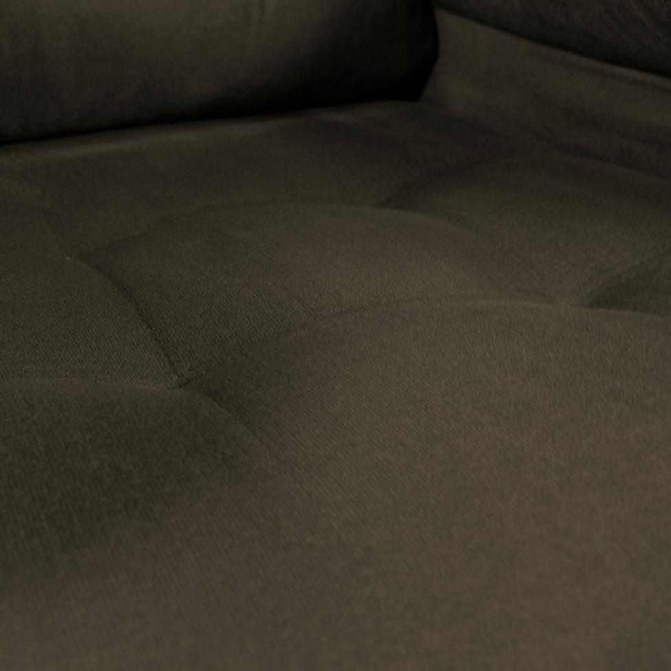 Poltrona Reclinável MX-61 Ônix Suede Capuccino