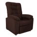 Poltrona Reclinável MX-61 Ônix Suede Marrom