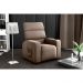 Poltrona Reclinável Pulse Veludo Capuccino