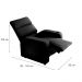 Poltrona Reclinável Pulse Veludo Preto